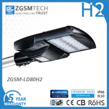 Luz principal del camino de la cobra de 80W Ce RoHS Dimmable